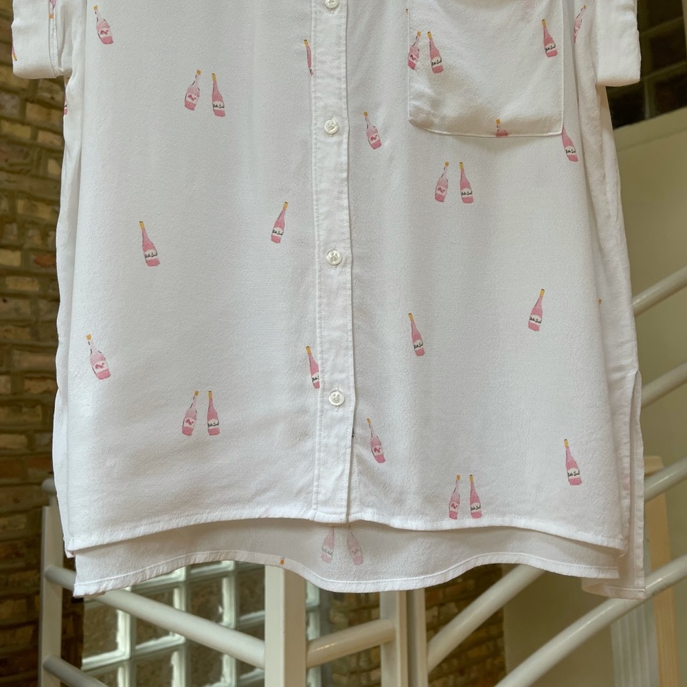 🔸Host Pick🔸Anthropologie | Rosé All Day silk top - Picture 7 of 11